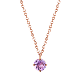 cartoon baby колье с аметистом из серебра