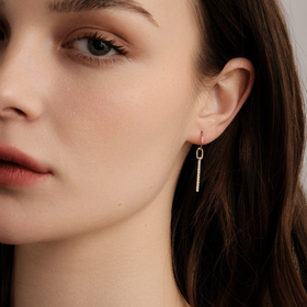 подвеска magic wand с белыми бриллиантами