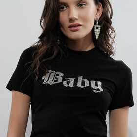 массивные серьги с кристаллами из циркония