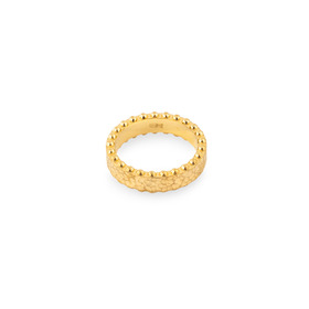 серебряное кольцо с позолоченым покрытием "изобилие"