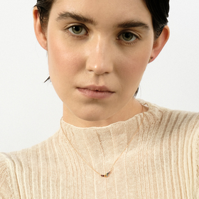 цепочка из серебра с радужным созвездием в позолоте