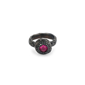 кольцо из серебра strength