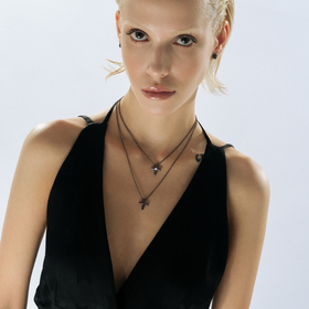 кулон из серебра с крестом acceptance