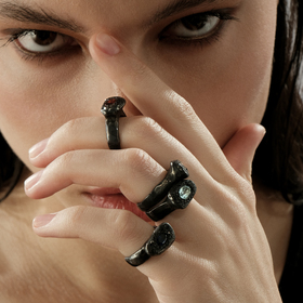 кольцо из серебра resilience