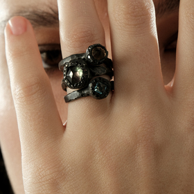 кольцо из серебра dreams