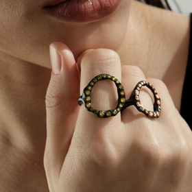 кольцо из серебра power