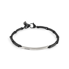 черный браслет bikkembergs