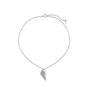 подвеска трехконечная стрела с серебряным покрытием