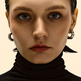 серьги-кольца stealing beauty