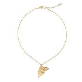 колье-лепесток с 3 вставками