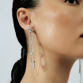 длинные серьги crush