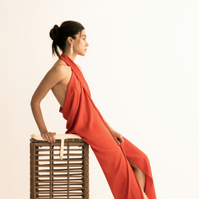 серебряные позолоченные серьги-ковры марокко с розовой и синей эмалью