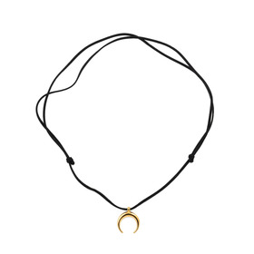 кулон "месяц" на шнурке