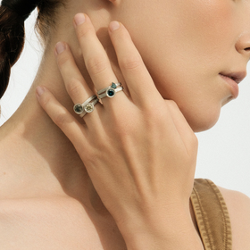 кольцо fragile rose из золота