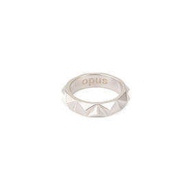 кольцо из серебра с гранями razor band ring 5 мм