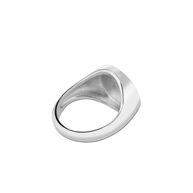 кольцо-печатка их серебра love is love серебро