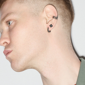 кафф «змея» из нержавеющей стали