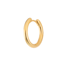 позолоченная моносерьга ring l из серебра