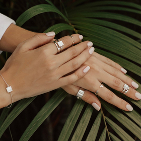 кольцо из серебра