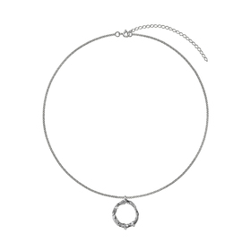 круглое колье с 4 вставками