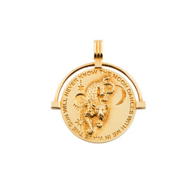 подвеска makeba позолота