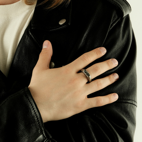 кольцо-печатка proin из нержавеющей стали