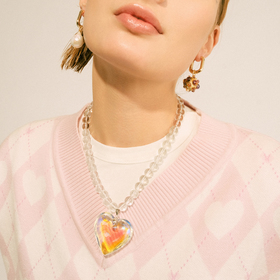 серьги с песочной бусиной мурано и жемчужиной