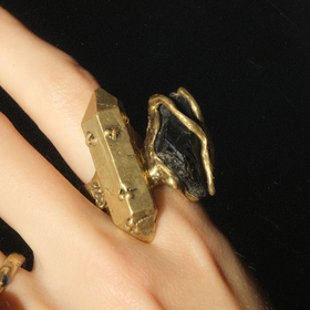 кольцо из латуни с мореоном