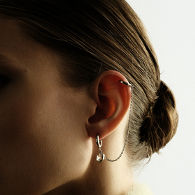 кафф с горным хрусталем